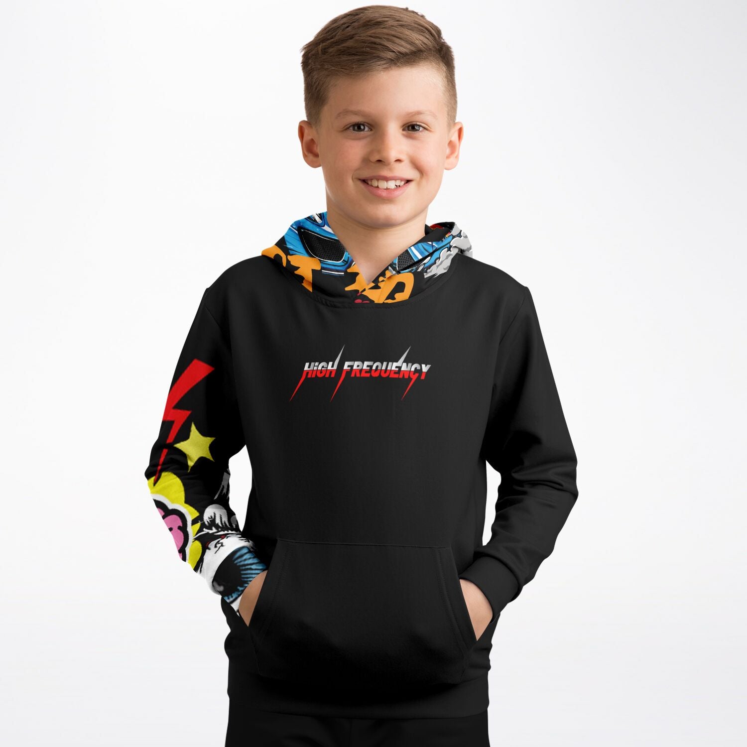 Kids store graphic hoodies